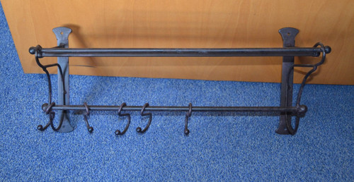 Garderobe mit haken - haken, metall