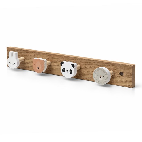 Kinder garderobe wand holz - kinder,